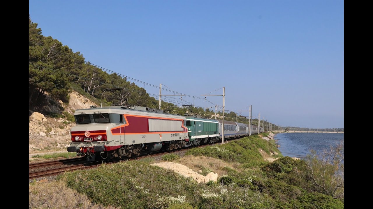 Deux CC 6500 en double-traction sur Avignon - Cerbère