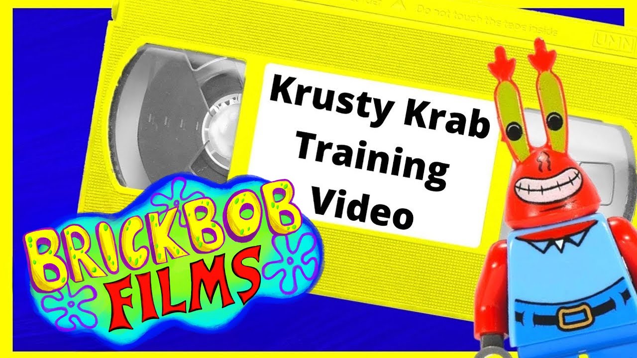 THE KRUSTY KRAB TRAINING VIDEO | LEGO Spongebob | FULL EPISODE