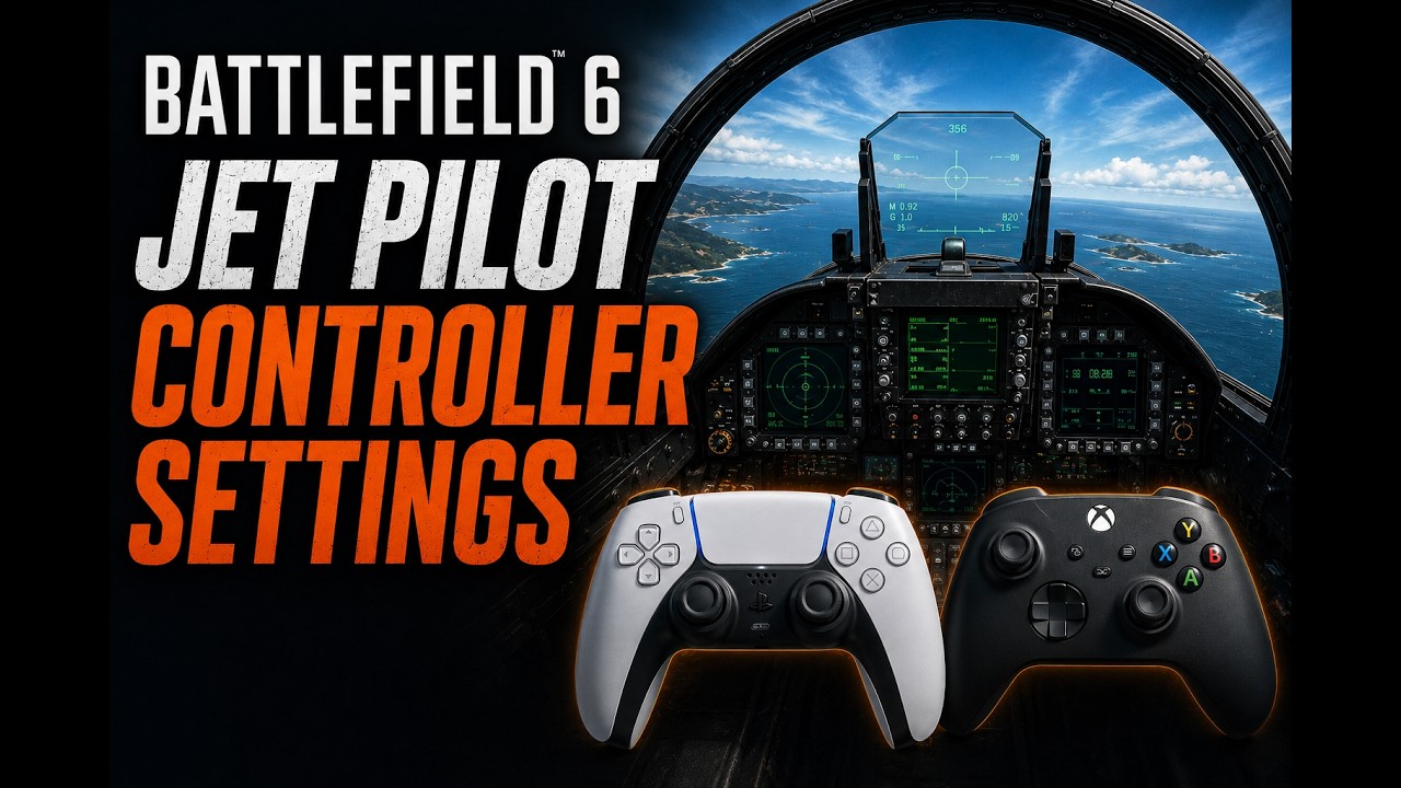 Controller Settings: Basic + Advanced Setups for Flying Jets in Battlefield 6