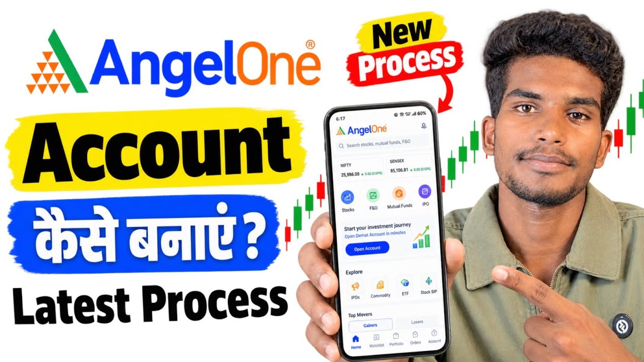 Angel One Account Opening 2026 | Angel One App Account Kaise Banaye | How To Open Demat Account