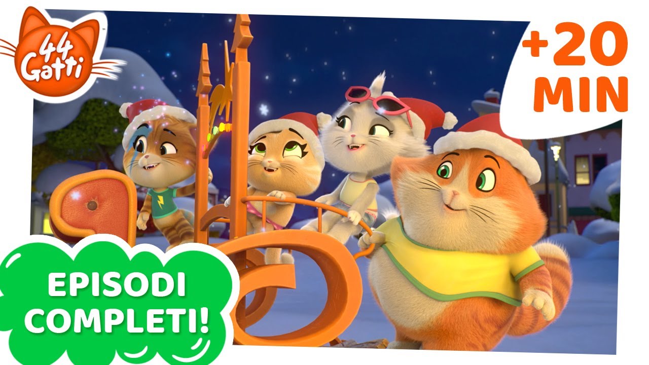 44 Gatti | Maratona di Natale | 20 MINUTI di episodi completi 🎁