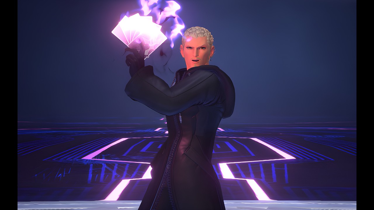 Kingdom Hearts 3 - Data Luxord Boss Fight (Critical Mode) | Oblivion Keyblade (Double Form Only)
