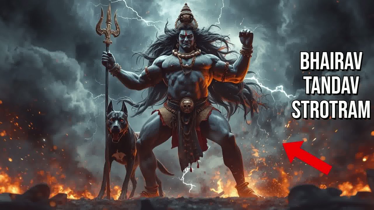Bhairav Tandav Stotram | Extremely Powerful Chant for Strength & Protection #bhairav