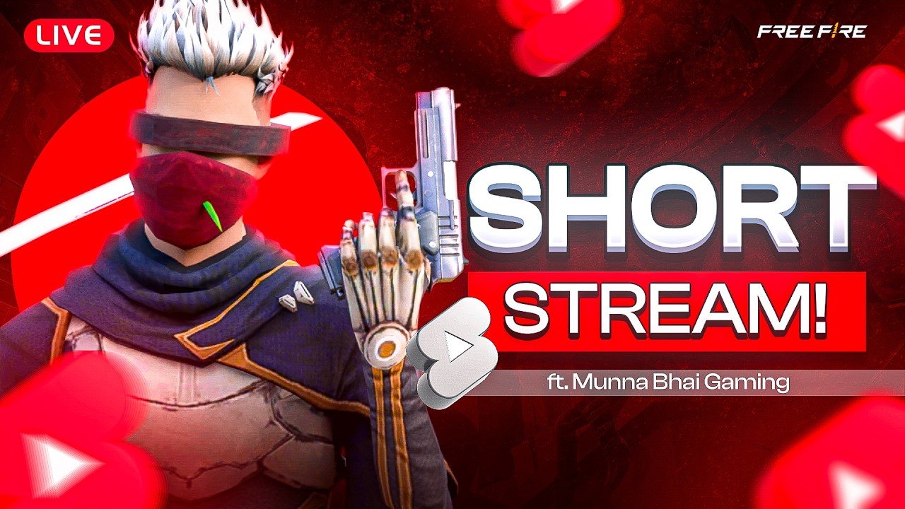 Grandmaster Live Rank Push ❤️- Free Fire Telugu Live - Munna Bhai #MBG