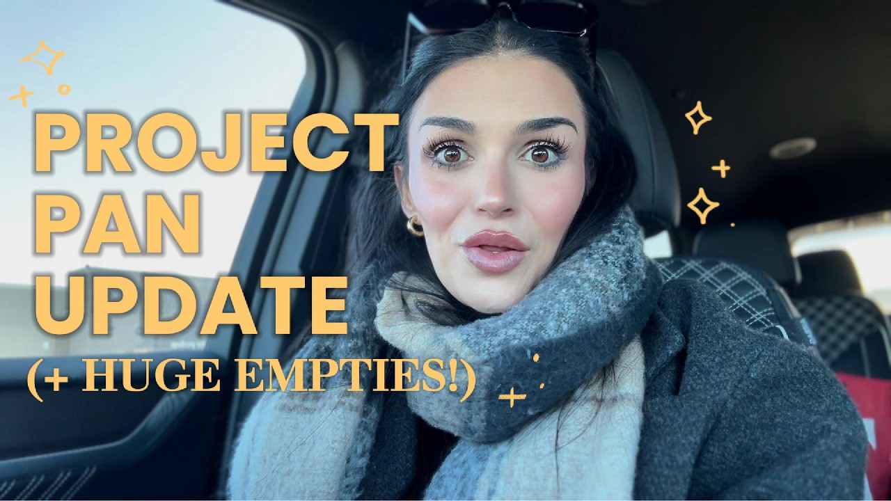 PROJECT PAN UPDATE + LIFE UPDATE | HUGE BEAUTY EMPTIES 🧴✨