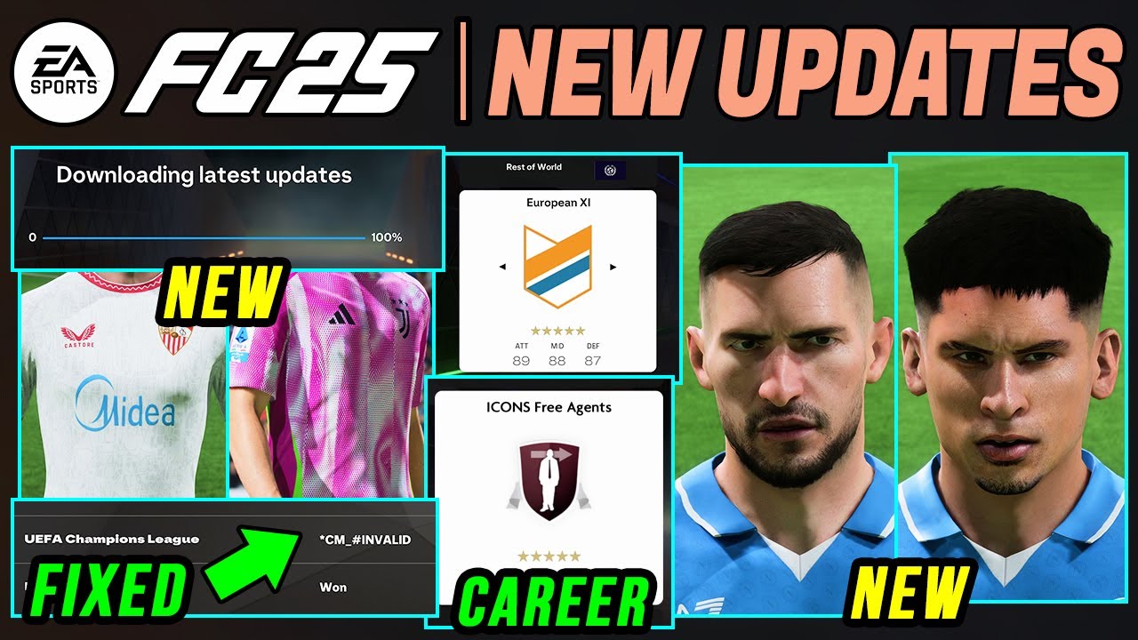 EA FC 25 NEWS | NEW CONFIRMED Updates, Real Faces & *BIGGEST* LEAKS ✅