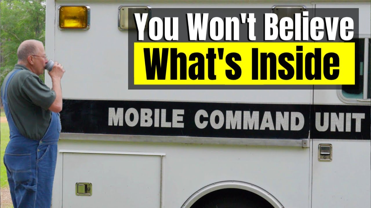 This Ambulance Is Actually a Mobile Ham Shack!