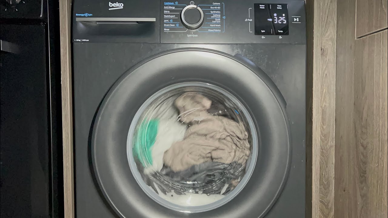 Beko Energyspin BW3WT31041A | Cotton 90c full cycle (full load)