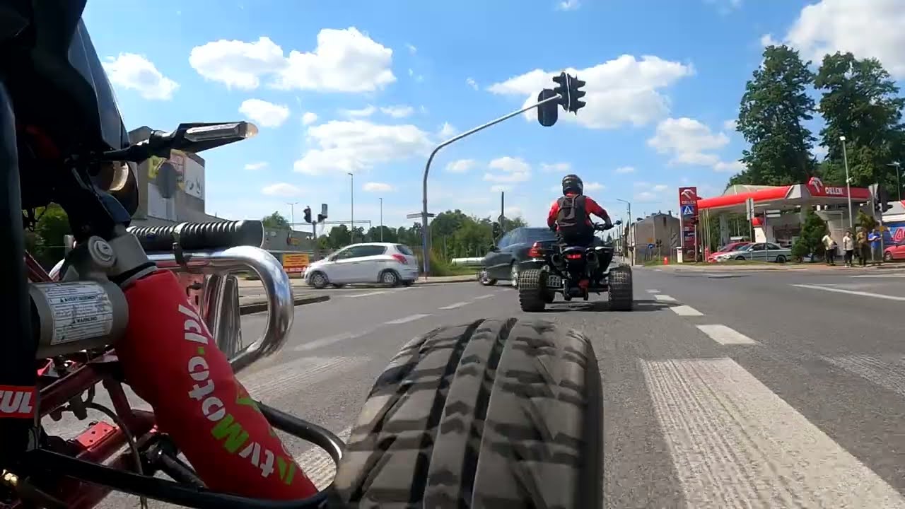 Tak się śmigało Lato 2025 Luky Star Access CB 500 & Yamaha KTM 890