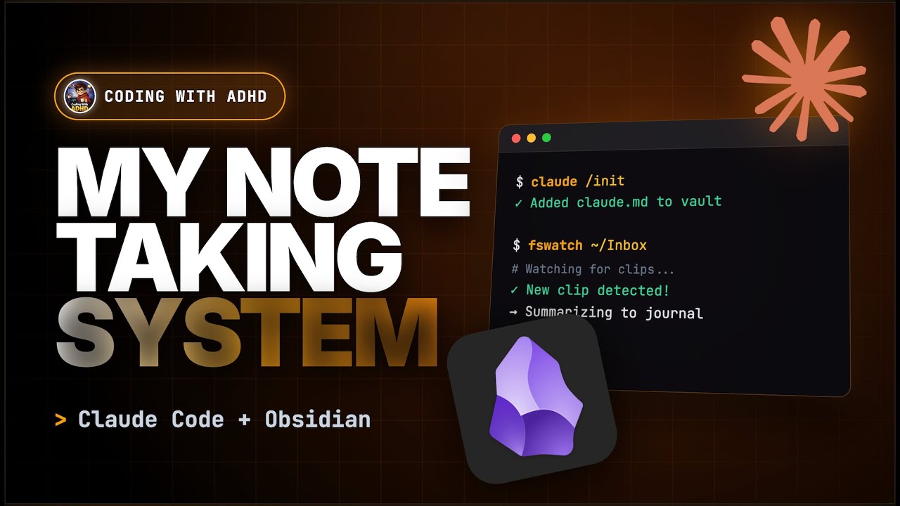 How I Take Daily Notes in Obsidian with Claude Code (Automated AI Workflow)