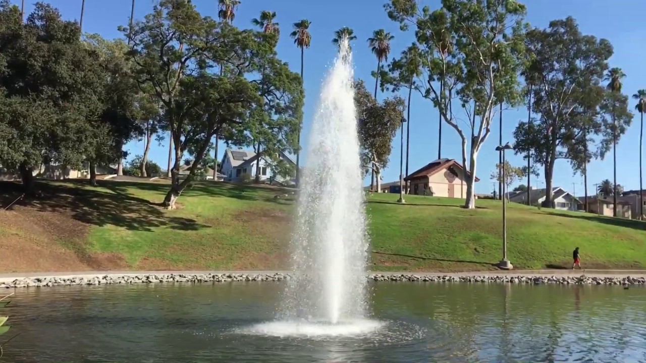 Hollenbeck Park in Boyle Heights. Los Angeles, CA. October 10, 2018