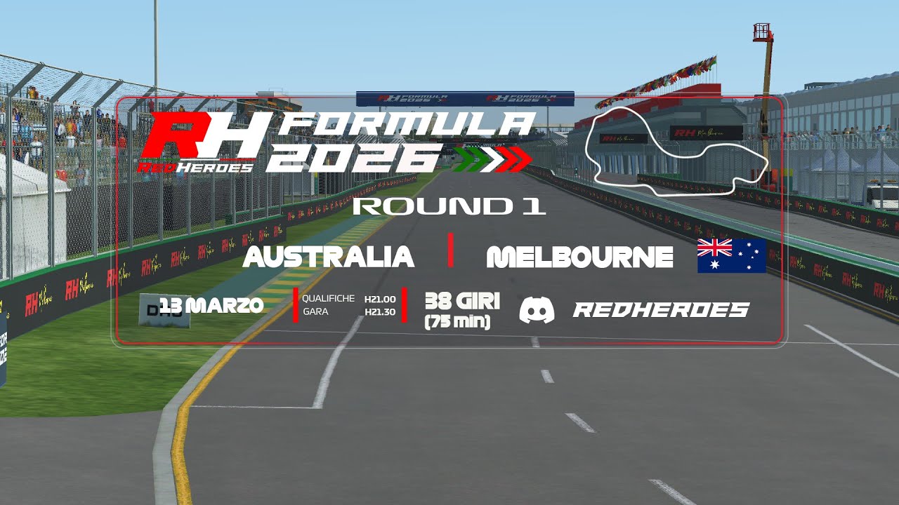 RH 2026 - RD01 Australia (livestream)