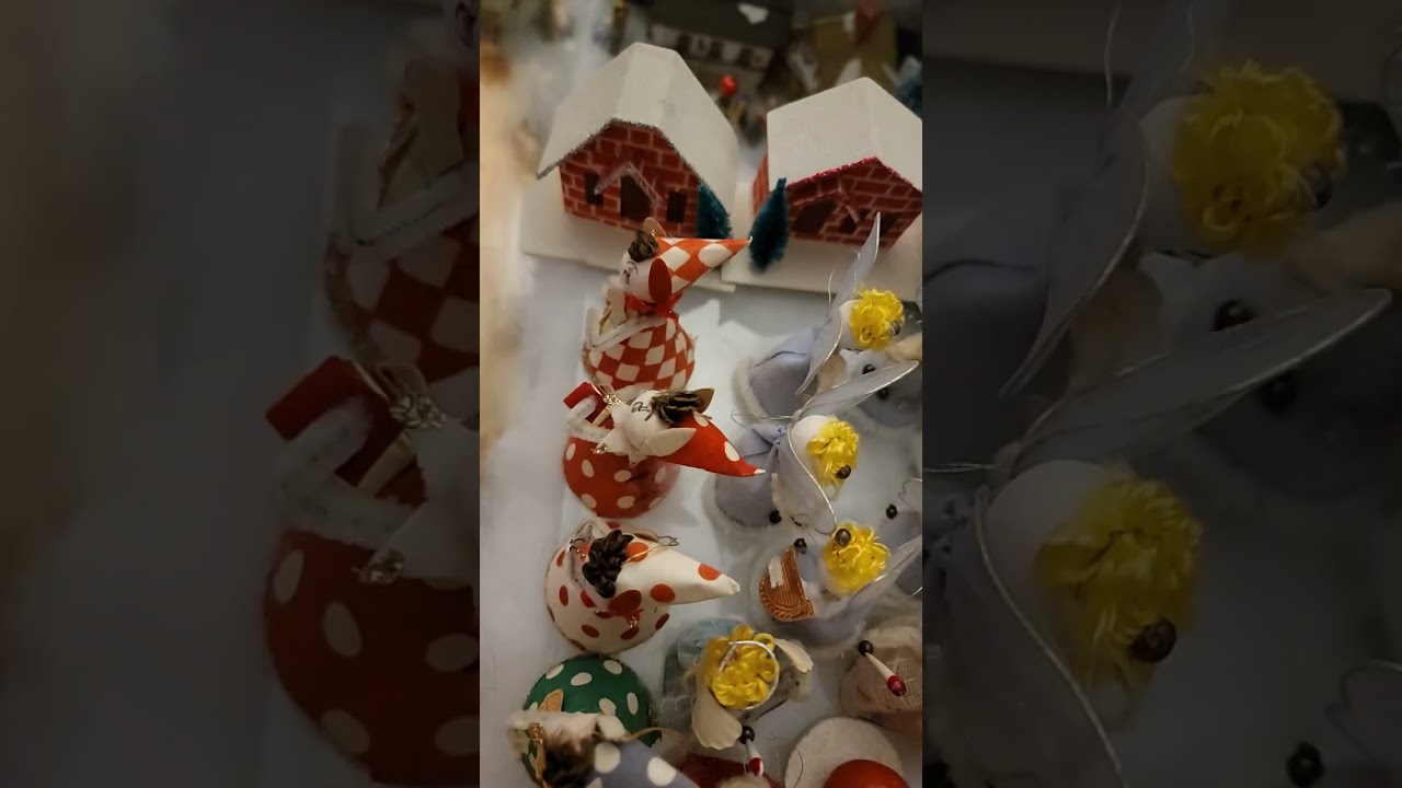 Christmas Village part 4 #shorts #christmasvillage #Christmashouses #Christmas #Christmaslights