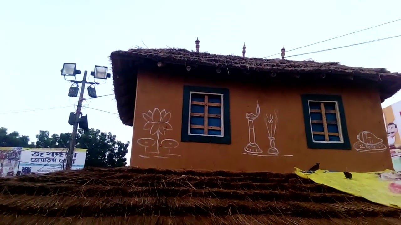 Malda Baluchar Kalyan Samity | Theme - Gramin Paribesh | Subhashree Das | Durgapuja, 2018