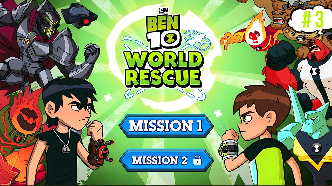 Ben 10: World Rescue || Adventure Game || Part 3
