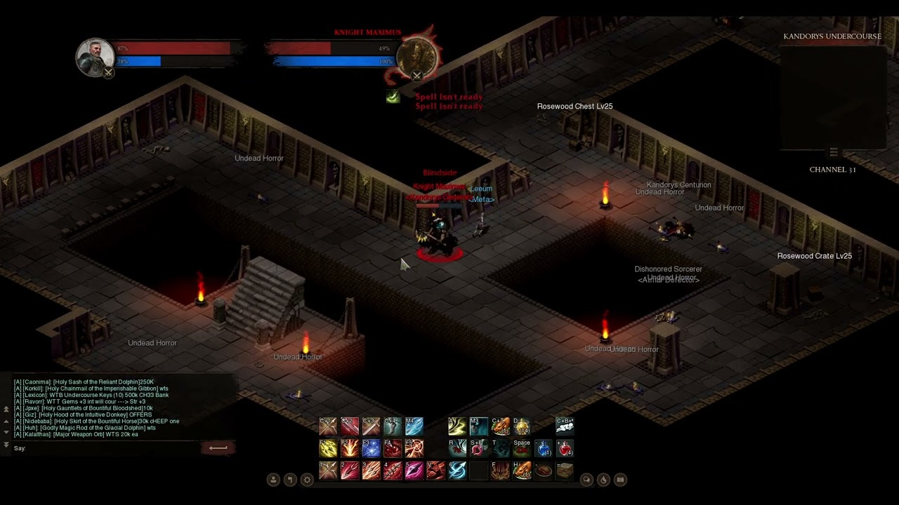 Dreadmyst - Kandorys Undercourse Boss Ranger 3181cr