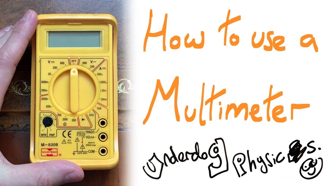 How to use a multimeter - A Level Physics