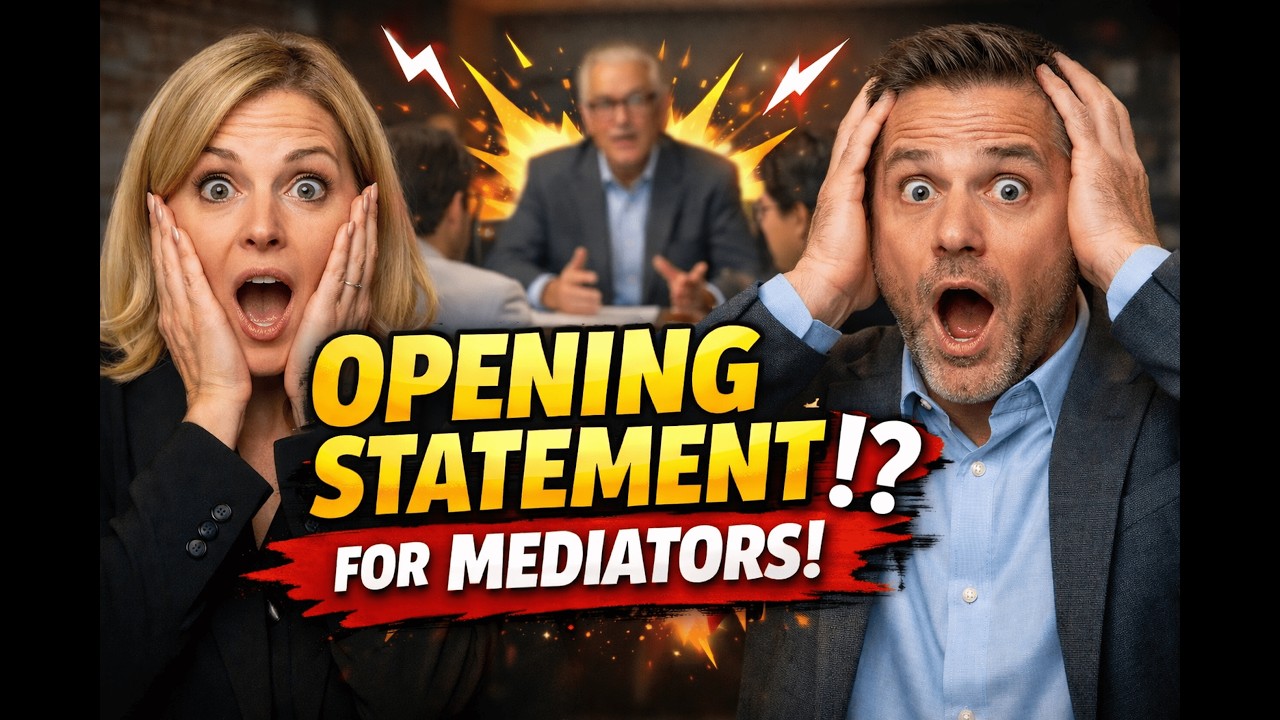 Mediation Competition Guide |How to Win as a Mediator(Opening Statement + Tips)#meditation#lawschool