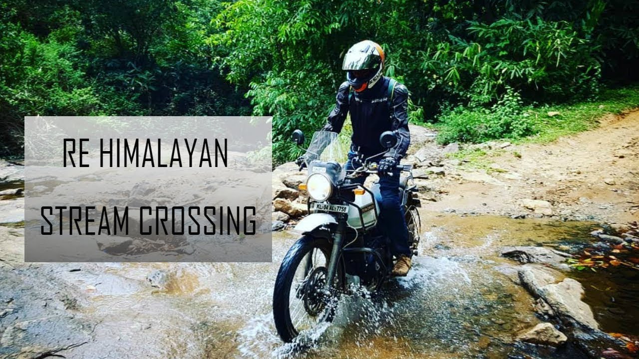 Royal Enfield Himalayan BS4 Off-Road, Stream Crossing - Uluppuni - Bullet Buddhas