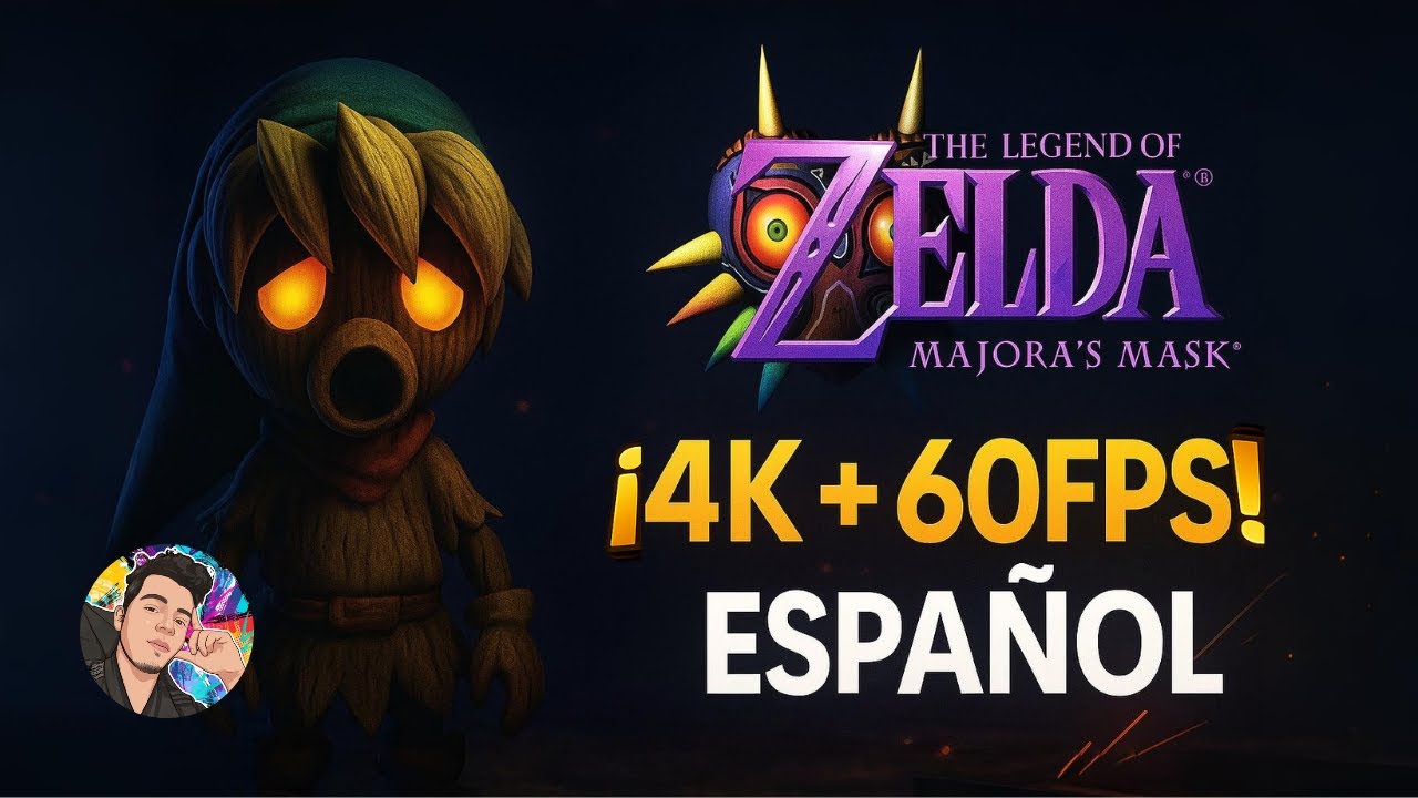 ¡La mejor versión de Majora’s Mask: Texturas 4K, 60FPS y en ESPAÑOL para PC! 🎮