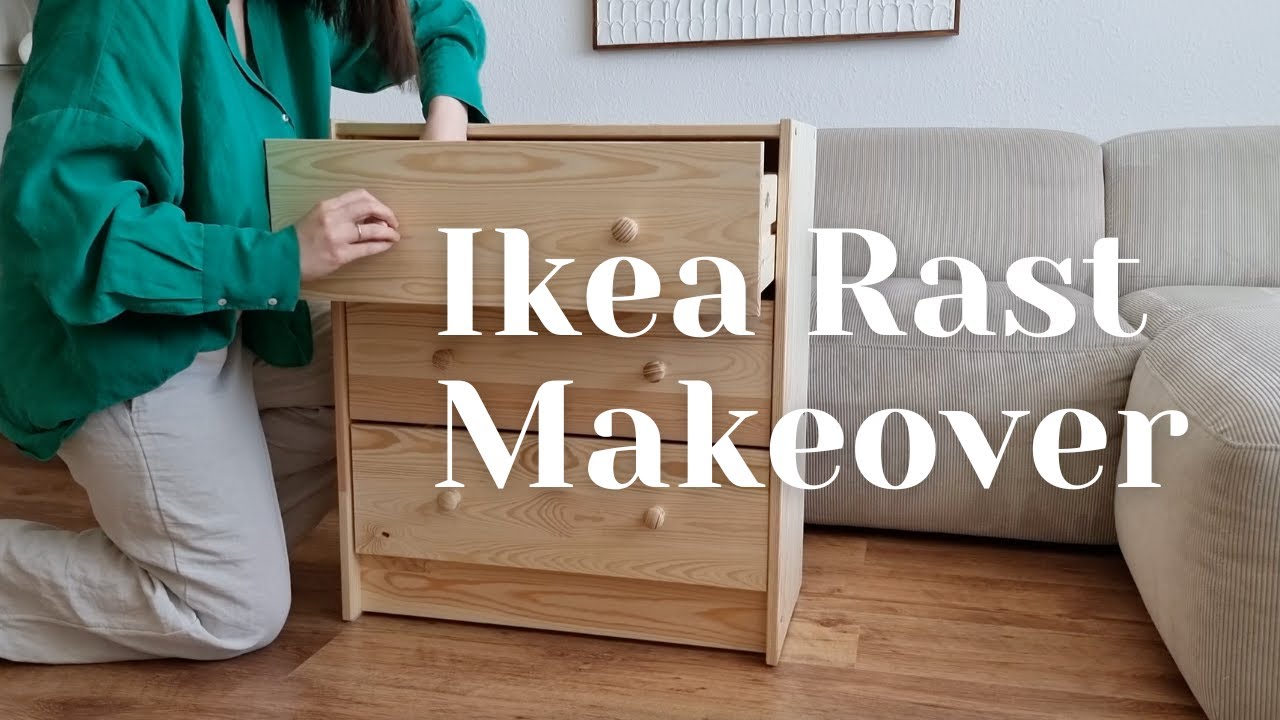 IKEA RAST MAKEOVER | Die Verwandlung einer Kommode, die du unbedingt sehen musst! 🛠