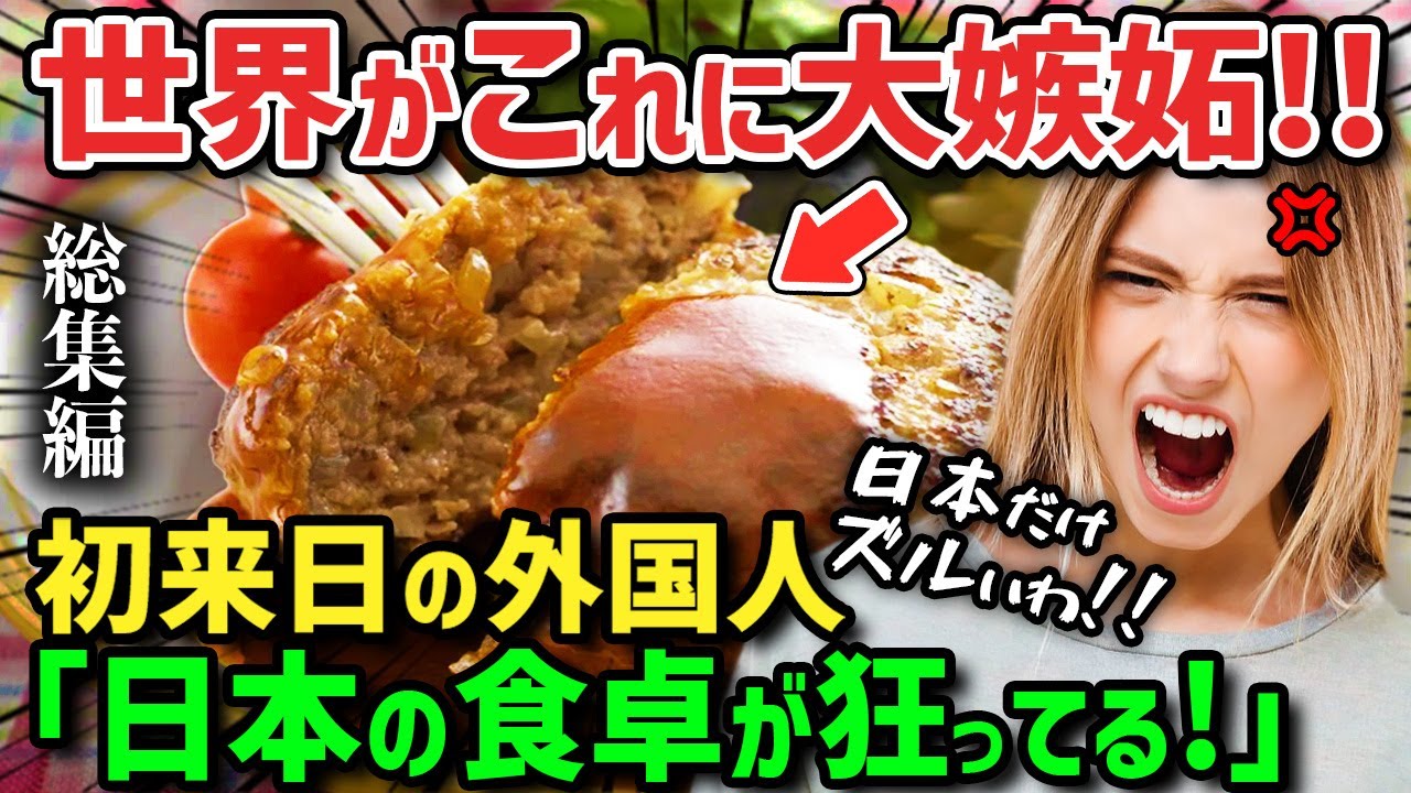 【海外の反応】「どうして日本にしかないんだ！」日本の肉料理→柔らか極旨ジューシーな「至高の究極ハンバーグ」に世界が衝撃を受け大嫉妬した理由w【総集編】