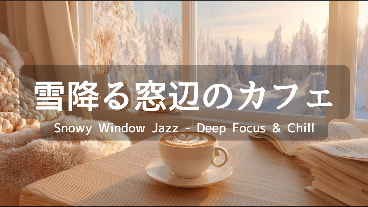 【リラックスBGM】お家でほっと一息 ｜静かに心整うリラックスタイム｜カフェ風60分 – 作業用・癒し・集中・勉強用音楽