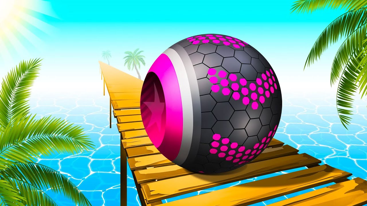 Rolling Balls Sea Race Gameplay