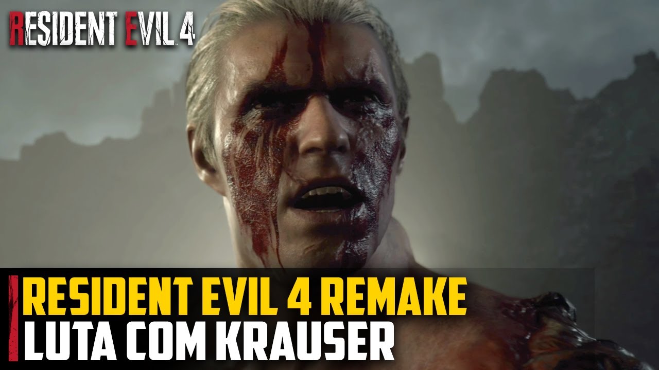 Resident Evil 4 Remake - LUTA contra KRAUSER