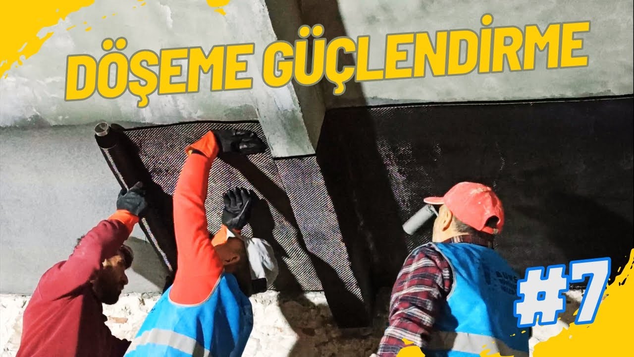 Döşeme Güçlendirmesi Nasıl Yapılır ? | Karbon Kumaş