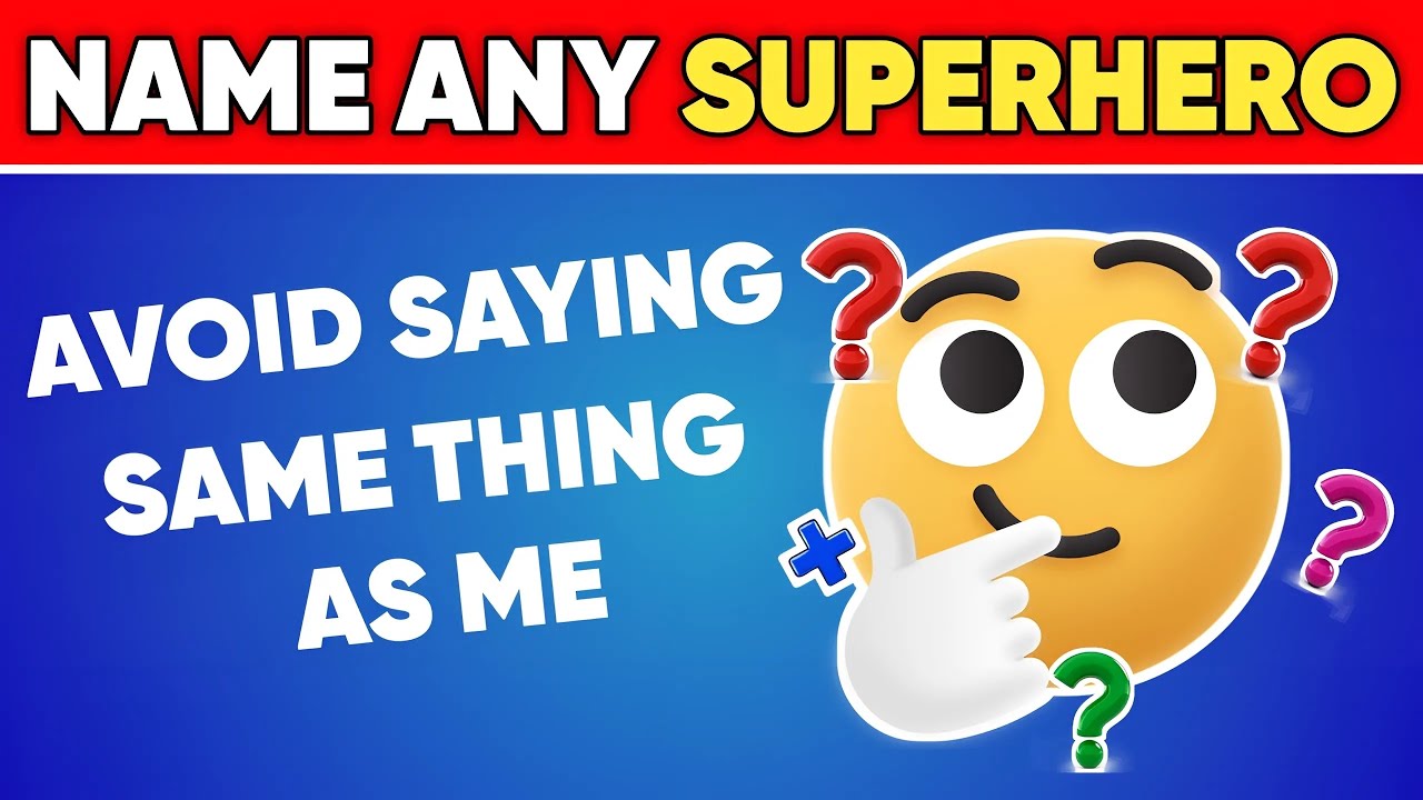 Don't Say the Same as Me! | Fun & Fast Thinking Challenge Game