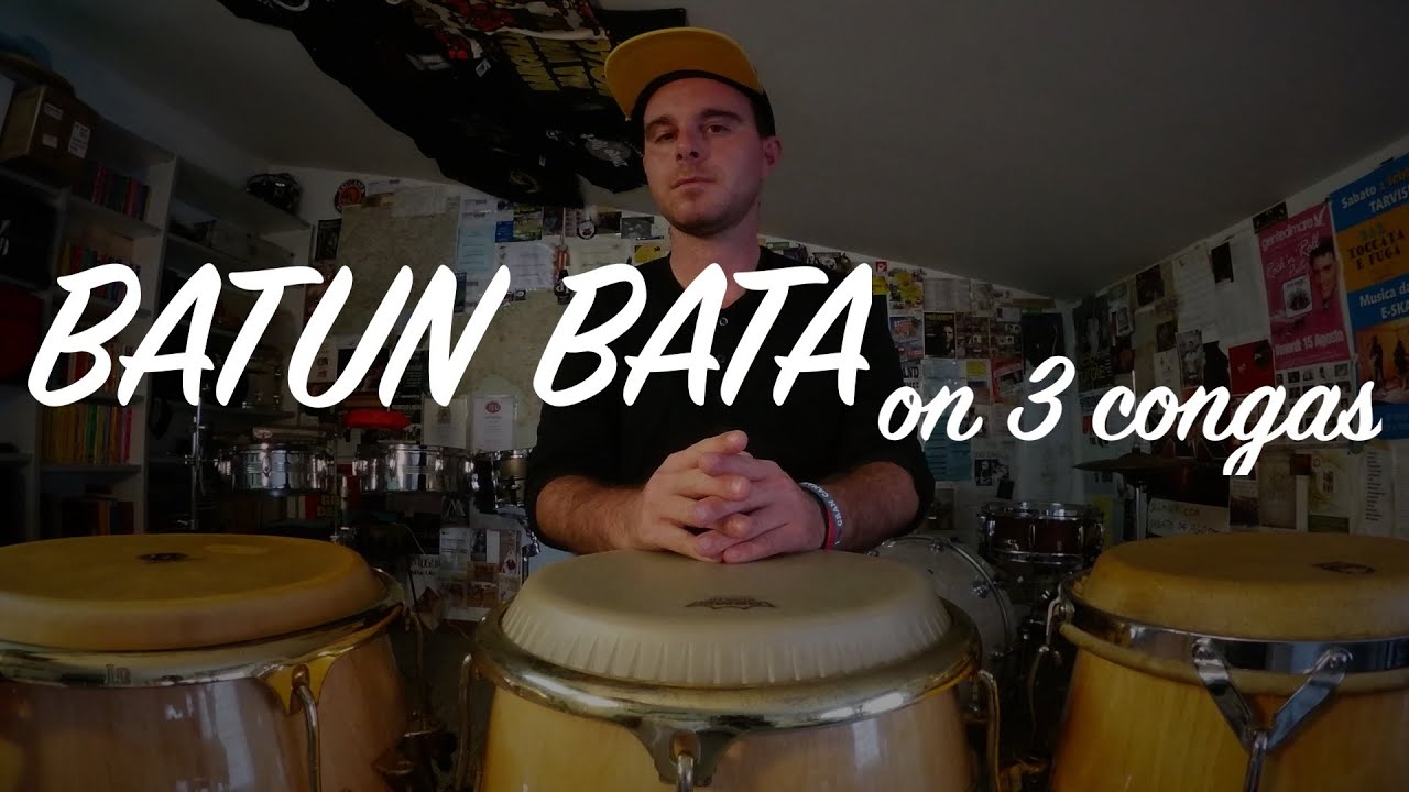 How To Play Batun Bata on 3 Congas