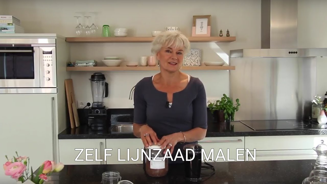 Zelf lijnzaad malen