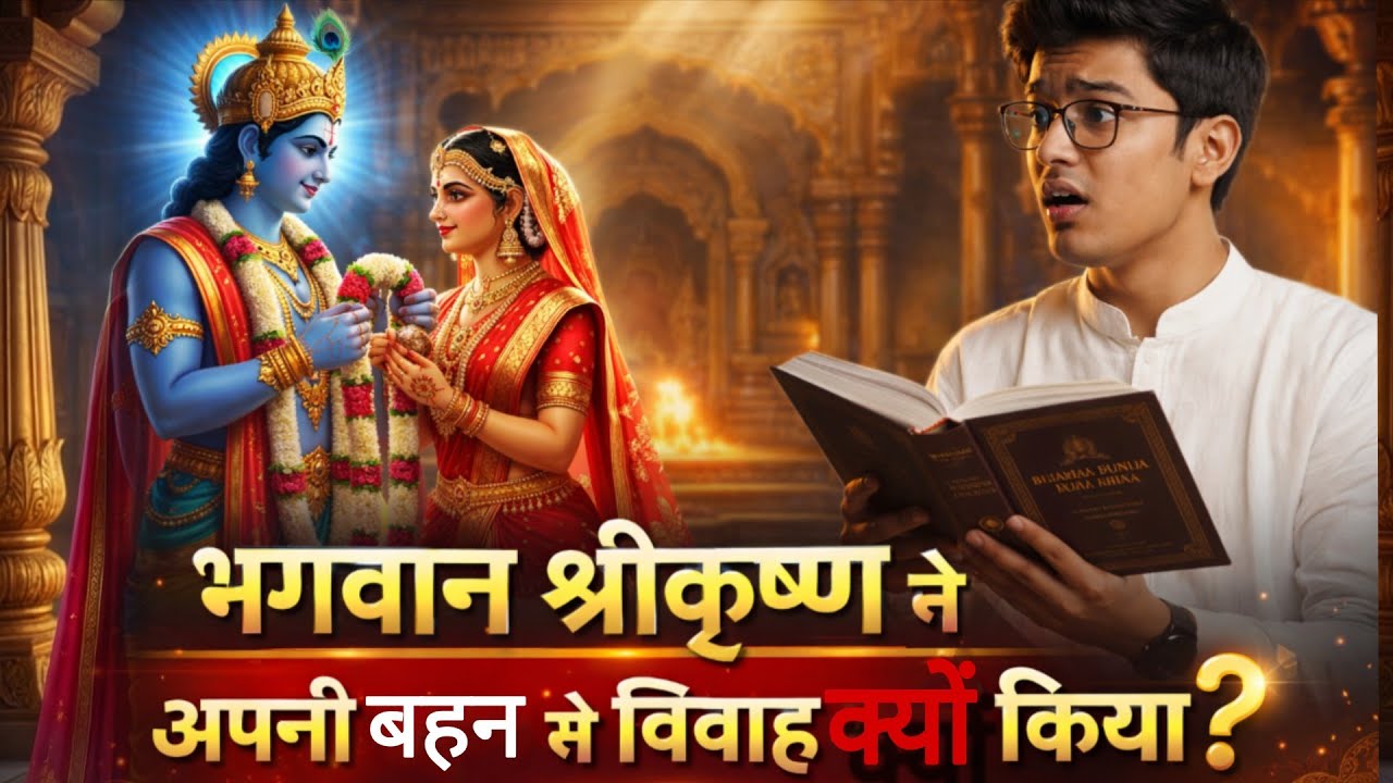 श्रीकृष्ण ने बहन से शादी की? भागवत पुराण की वो सच्चाई जो सब छिपाते हैं।। #भागवतपुराण