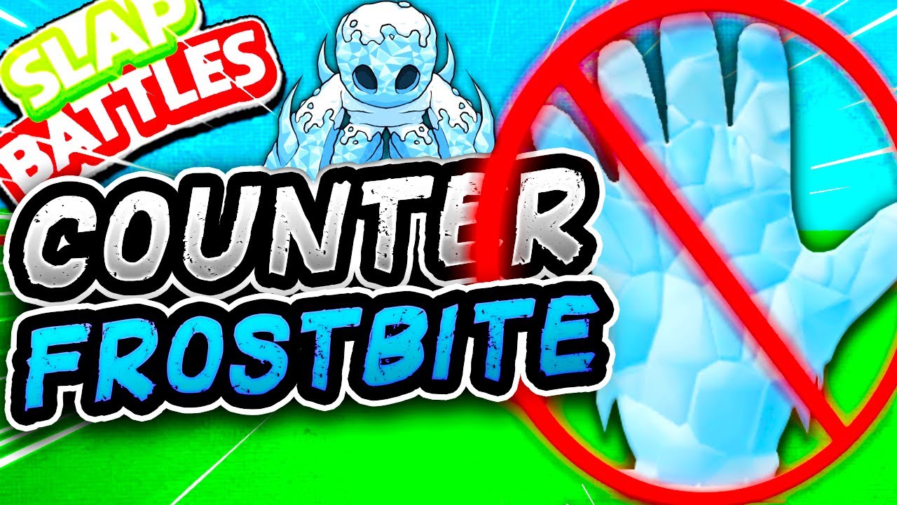 КАК КОНТРОЛИРОВАТЬ ПЕРЧАТКУ FROSTBITE🧊 — Slap Battles Roblox