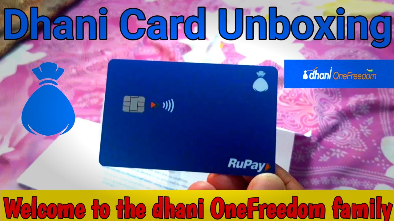 Dhani Card Unboxing | Dhani Card Activation Process | Dhani rupay card kaise use kare | Dhani Card 🔥