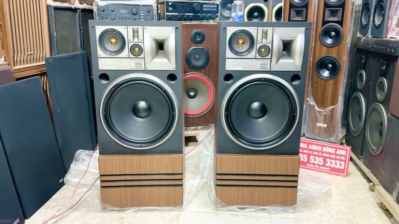 Loa Yamaha Ns8585 nghe hay bày đẹp,kiểu dáng bắt mắt rất gấu,chơi đa thể loại nhạc,Lh 035.535.3333