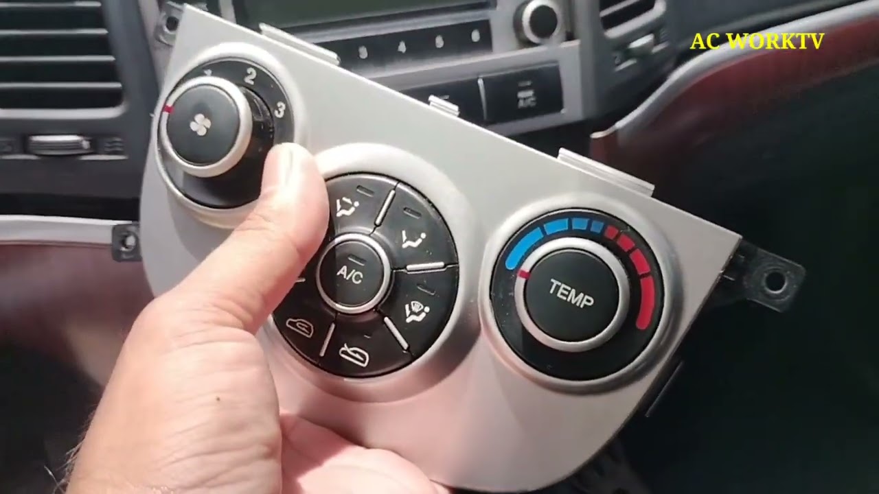 Hyundai Santa Fe aircon switch problem /pinagawa na hindi parin tumino