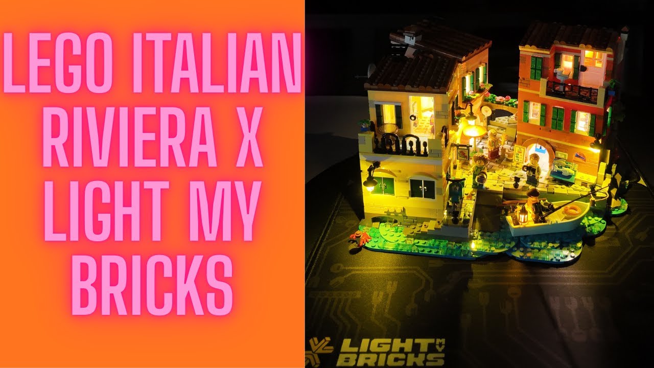 LEGO Итальянская Ривьера X Light My Bricks