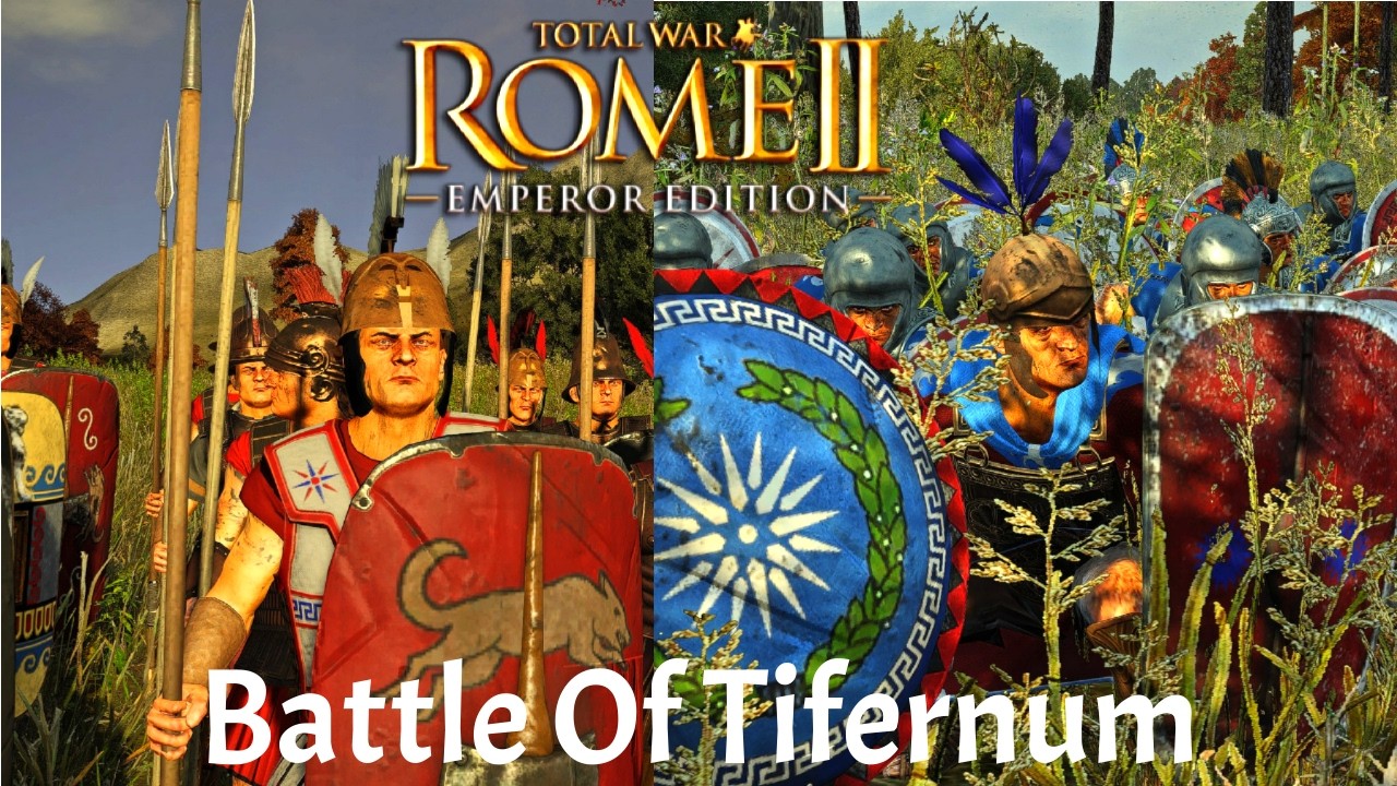 The Battle Of Tifernum 297 BC Historical Total War Rome 2