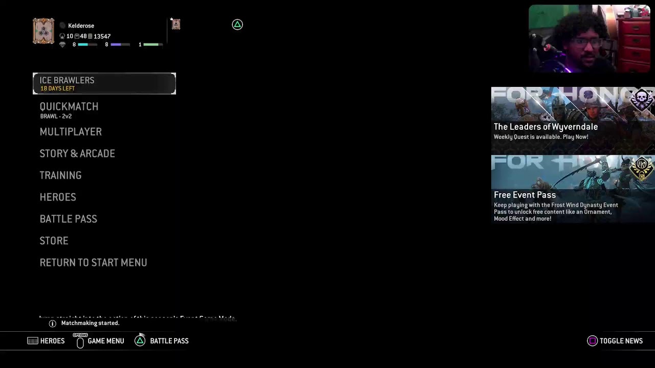 For honor but I suck a this game