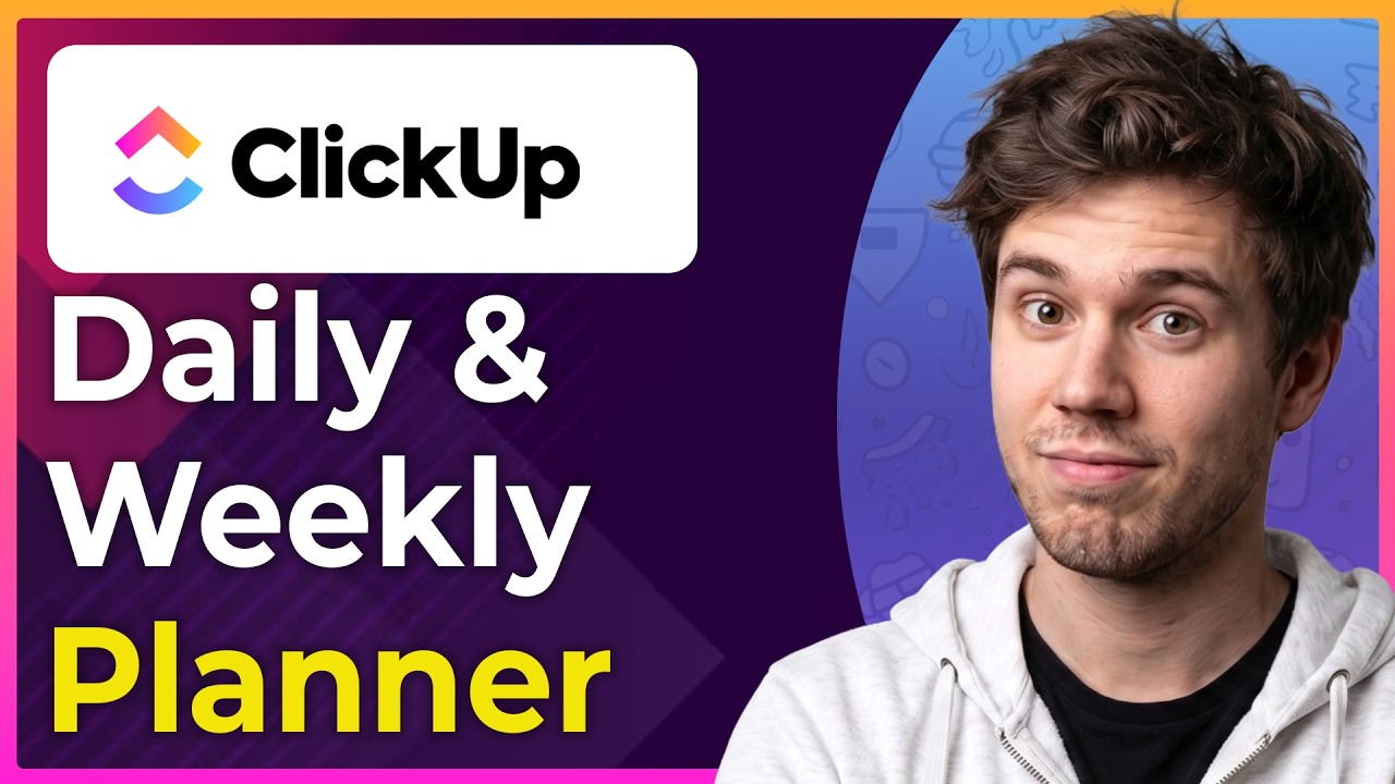 How to Create a Daily and Weekly Planner in Clickup (Step-By-Step) [2026 guide]