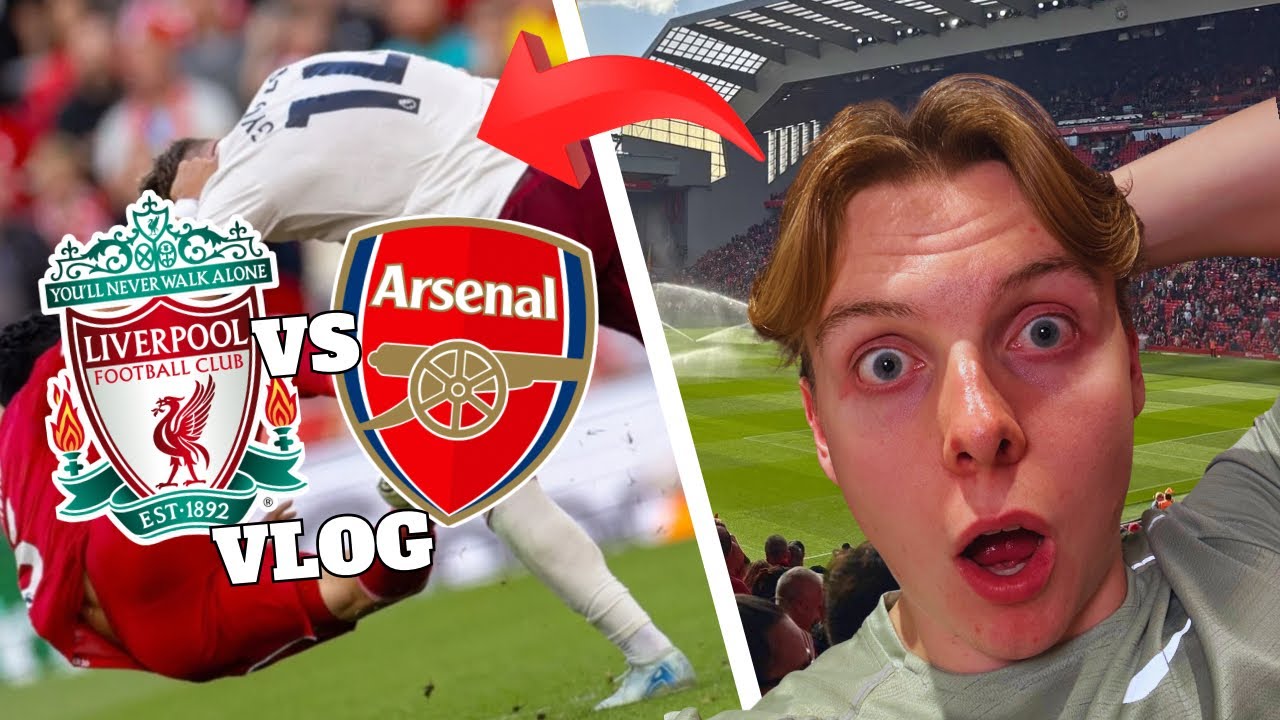 SZOBOSZLAI SCREAMER ! 🔥| Liverpool vs Arsenal Matchday Vlog