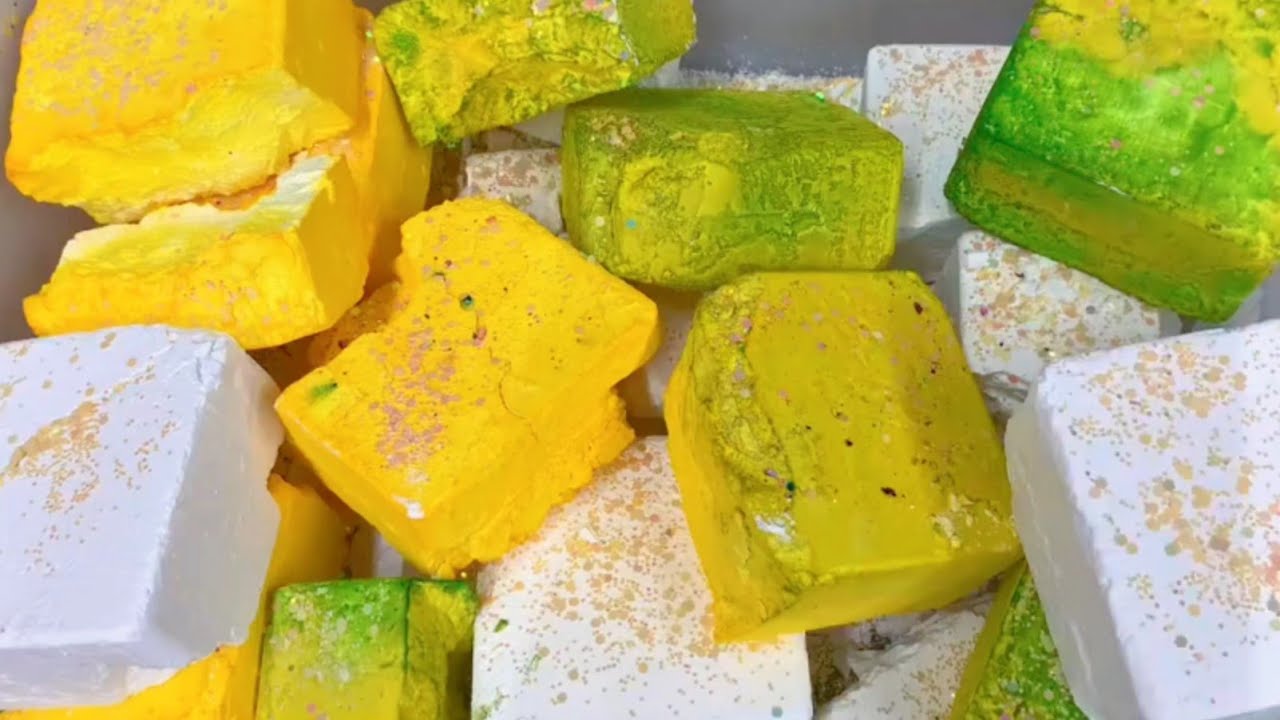 Soft Dusty Multiple Dyed Chalk Compilation ft.Former Creator @isacrumbles #satisfying #relaxing 