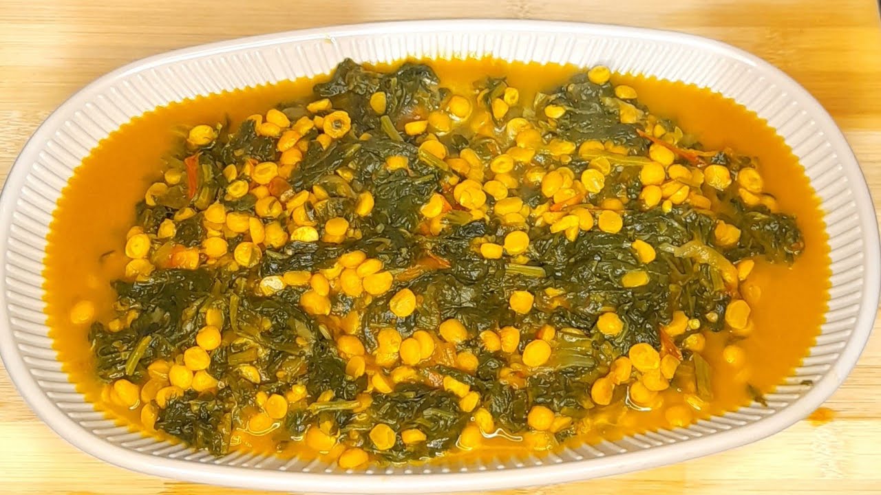 Chane ki Daal Wali Palak Recipe @AmleshTandon