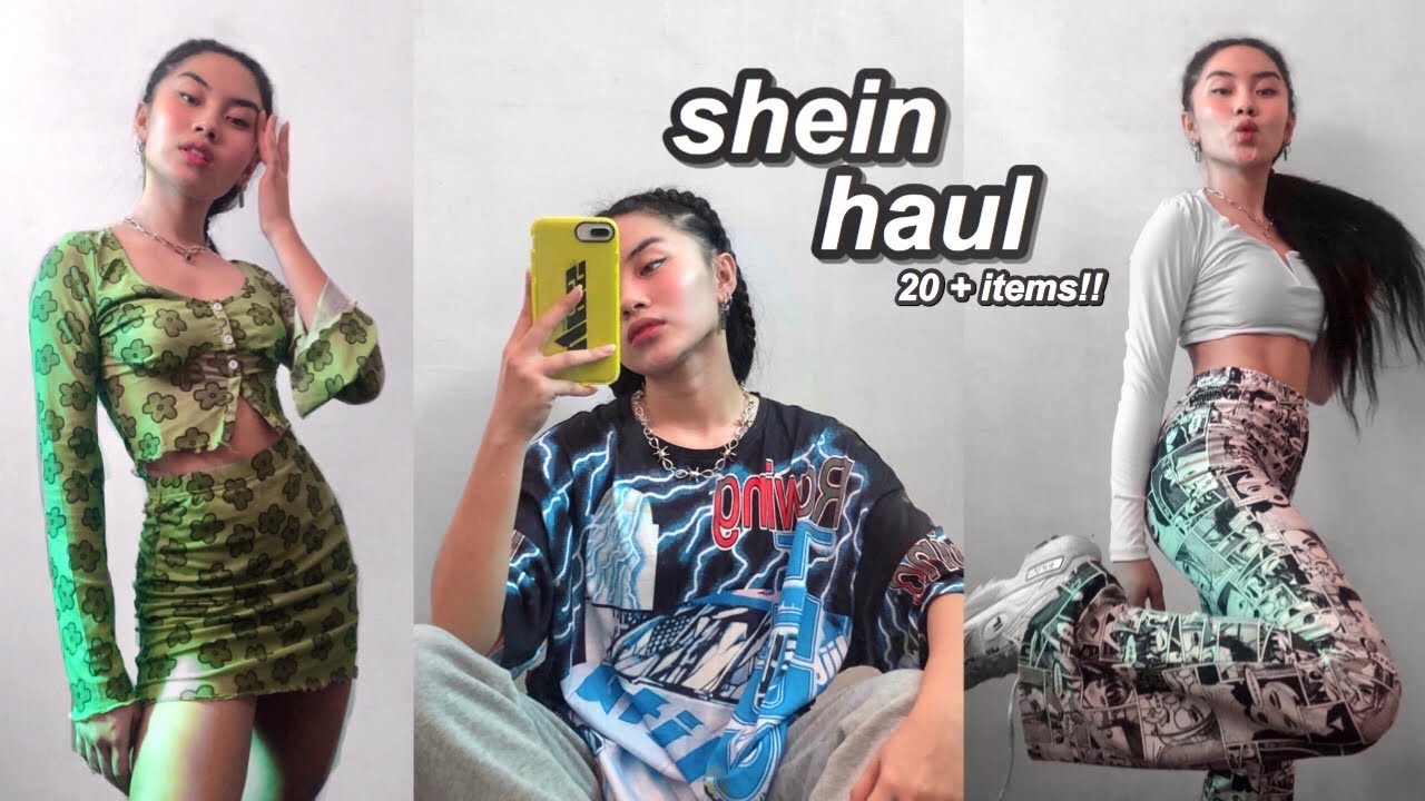 HUGE TRY ON HAUL FT. SHEIN (sets, oversized shirts, crop tops, sweatpants + more) | Sarah Perez