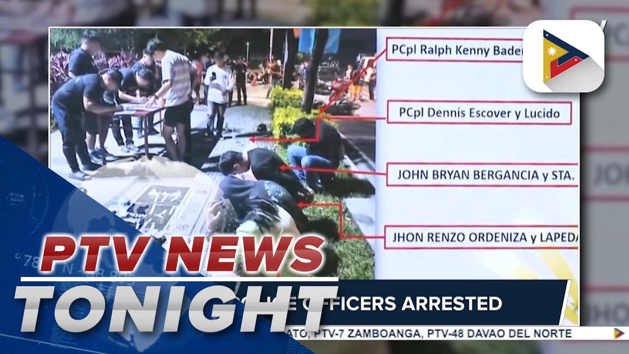 2 police officers arrested after appearing in drug buy-bust operation