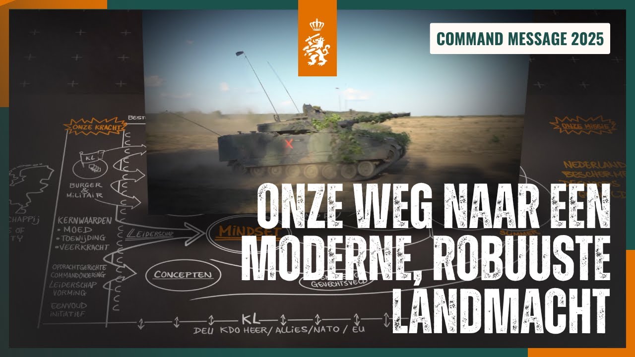 Onze weg naar een moderne, robuuste landmacht | Command Message 2025