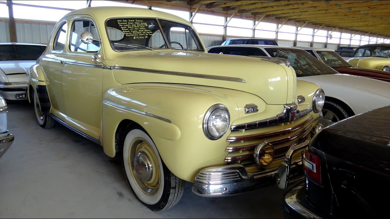 1946 Ford Super Deluxe Coupe at Country Classic Cars