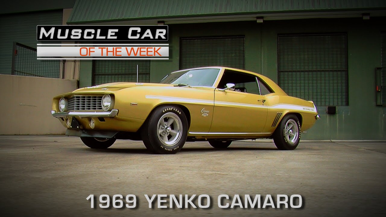 Olympic Gold 1969 Yenko Camaro 427 Muscle Car Of The Week Video Episode #165